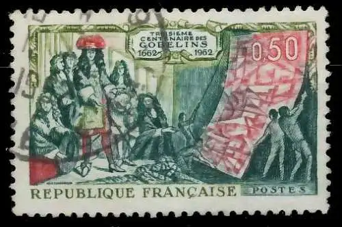 FRANKREICH 1962 Nr 1397 gestempelt 62D49A