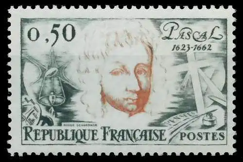 FRANKREICH 1962 Nr 1398 postfrisch S263E2E