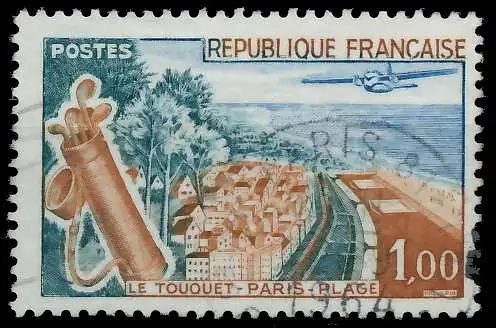 FRANKREICH 1962 Nr 1408 gestempelt 62D59A