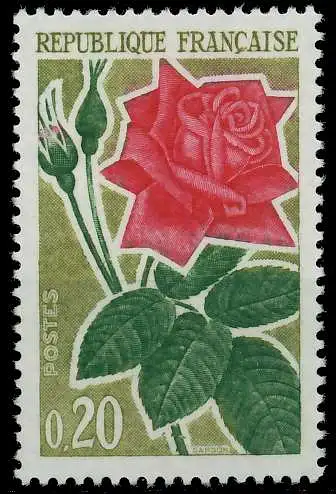 FRANKREICH 1962 Nr 1409 postfrisch S263EFA