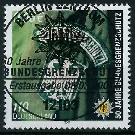 BRD BUND 2001 Nr 2175 ESST zentrisch gestempelt 636DBA