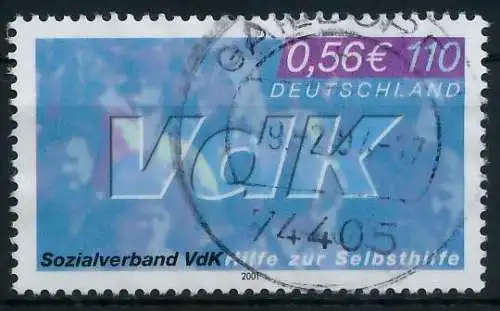 BRD BUND 2001 Nr 2160 gestempelt 636E66