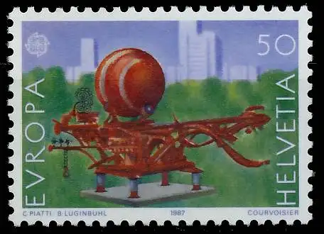 SCHWEIZ 1987 Nr 1349 postfrisch S2AEBDA