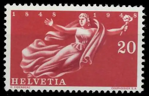 SCHWEIZ 1948 Nr 498 postfrisch 679306