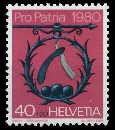 SCHWEIZ PRO PATRIA Nr 1177 postfrisch S2D4252