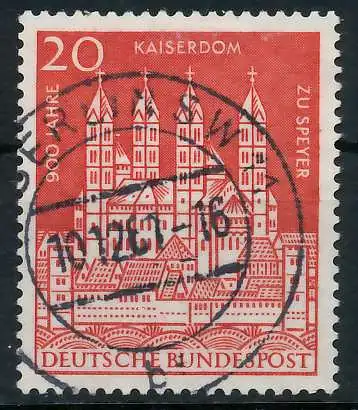 BRD BUND 1961 Nr 366 zentrisch gestempelt 69B4F6