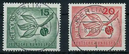 BRD BUND 1965 Nr 483-484 zentrisch gestempelt 69B636