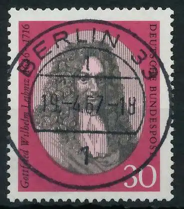 BRD BUND 1966 Nr 518 zentrisch gestempelt 69B656