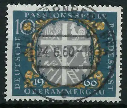 BRD BUND 1960 Nr 329 zentrisch gestempelt 69BB2E