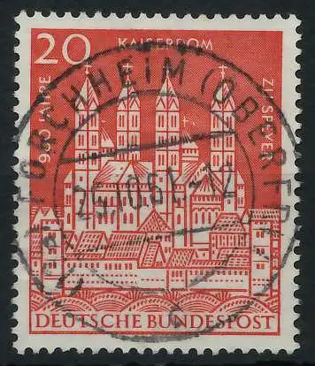 BRD BUND 1961 Nr 366 zentrisch gestempelt 69BB8A