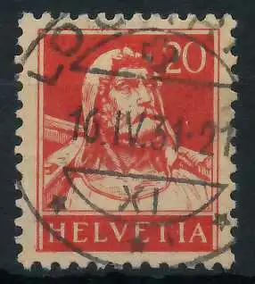 SCHWEIZ 1924 Nr 206x zentrisch gestempelt 6C2AF6