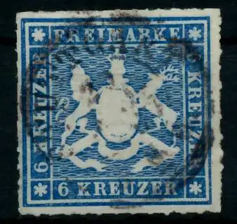 WÜRTTEMBERG AUSGABE VON 1865 68 Nr 32a zentrisch gestempelt 6BBBC6