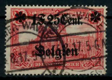 BES 1WK LP BELGIEN Nr 23IA zentrisch gestempelt 6CE10A