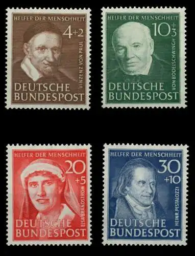 BRD 1951 Nr 143-146 postfrisch 6DF3AA