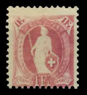 SCHWEIZ ST.HELV Nr 63XA ungebraucht 73A656