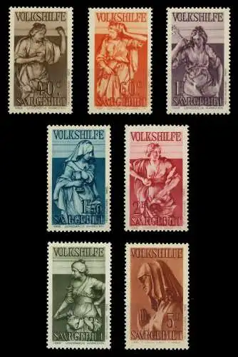 SAARGEBIET 1934 Nr 171-177 postfrisch 7DA5DA