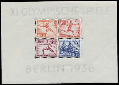 DEUTSCHES REICH Block 6 postfrisch 8B0482