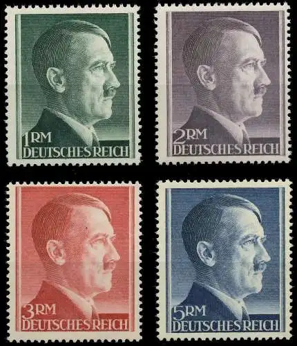 DEUTSCHES REICH 1941 Nr 799B-802B postfrisch 53527A