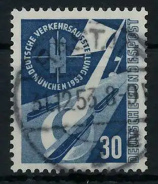 BRD BUND 1953 Nr 170 zentrisch gestempelt 6A3742