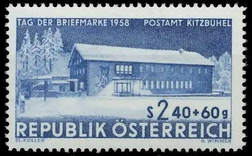 ÖSTERREICH 1958 Nr 1058 postfrisch 707A0E