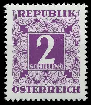 ÖSTERREICH PORTOMARKEN Nr 254z postfrisch 712706