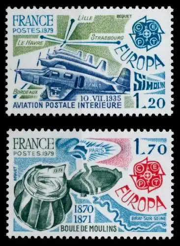 FRANKREICH 1979 Nr 2148-2149 postfrisch S1B2BD6