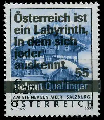 ÖSTERREICH DS FERIENLAND Nr 2512 postfrisch S37DE12