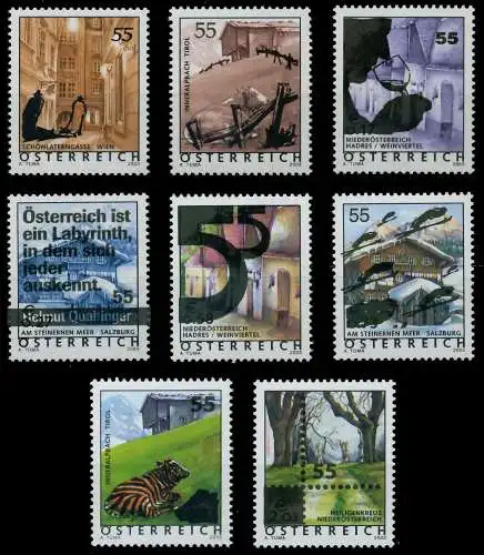 ÖSTERREICH DS FERIENLAND Nr 2509-2516 postfrisch S38D7CA