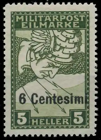 ÖSTERREICH FELDPOST ITALIEN Nr 25ND postfrisch 73AF02