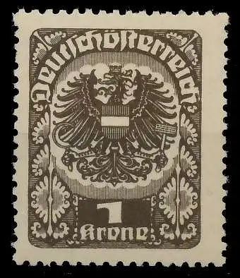 ÖSTERREICH 1920 Nr 313yb postfrisch 742CCE