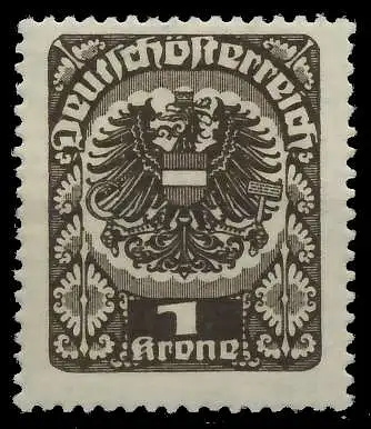 ÖSTERREICH 1920 Nr 313xb postfrisch 742CE2