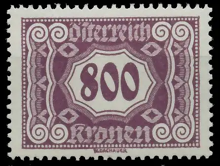 ÖSTERREICH PORTOMARKEN 1922 Nr 123 postfrisch 753D3E