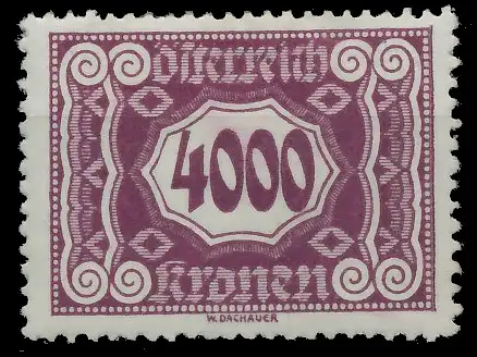 ÖSTERREICH PORTOMARKEN 1922 Nr 130 ungebraucht 753D86