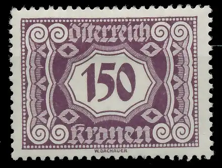 ÖSTERREICH PORTOMARKEN 1922 Nr 119 ungebraucht 753D7E