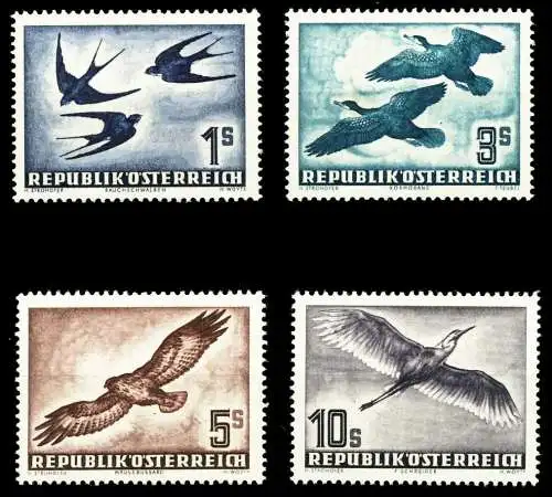 ÖSTERREICH 1953 Nr 984-987 postfrisch 4ED06A