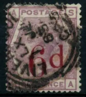 GROSSBRITANNIEN 1840-1901 Nr 71 gestempelt 69FAEA