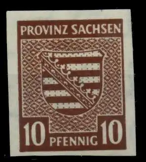 SOWJ.ZONE Nr 72XII postfrisch gepr. 6D7F1A