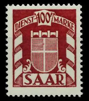 SAAR DIENSTMARKEN Nr 44 postfrisch 78D85E