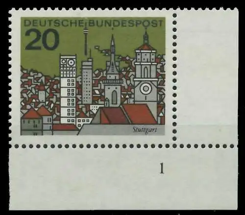 BRD 1964 Nr 426 postfrisch FORMNUMMER 1 7ECC5E