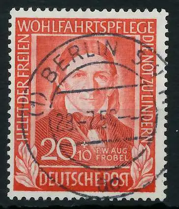 BRD BUND 1949 Nr 119 zentrisch gestempelt 642566