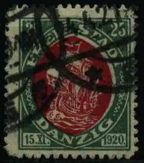 DANZIG 1921 Nr 55 gestempelt 0C579A