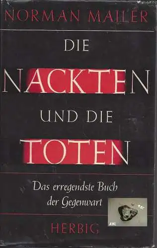 Norman Mailer: Die Nackten und die Toten, Band 12. 