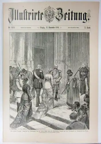 Stadt Köln (Hrsg.): Der Kölner Dom. NACHDRUCK: "Illustrirte Zeitung. Nr. 1950, Leipzig, Weber, Brockhaus, 1880". 