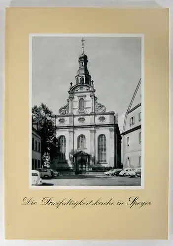 Stempel, Hans (Hrsg.): Die Dreifaltigkeitskirche in Speyer. (Sonderdruck aus "Der Turmhahn"). 