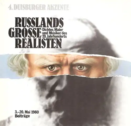 Mackay, Renate: Russlands grosse Realisten. Schriftsteller des 19. Jahrhunderts ; Auswahlverzeichnis. (hrsg. von der Stadtbibliothek zu den 4. Duisburger Akzenten. Bearb. von Renate Mackay). 