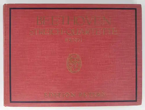 Ulrich, Hugo / Wittmann, Rob. (Bearb.): Duos, Trios, Quartette, Quintette, Sextette von L. van Beethoven für Pianoforte zu vier Händen. (Quartett Op. 18 No. 4 C moll / No. 5 A dur / No. 6 B dur). 