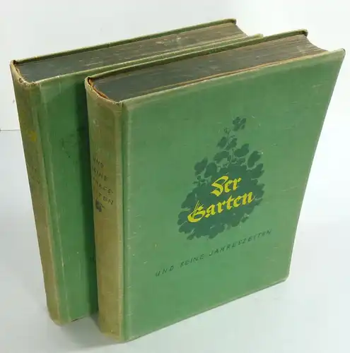 Schindler, Anton Karl / Kache, Paul (Bearb.): Der Garten und seine Jahreszeiten. Das große praktische Gartenbuch mit 1600 Abbildungen. Zwei Bände. Erster und Zweiter Band. 