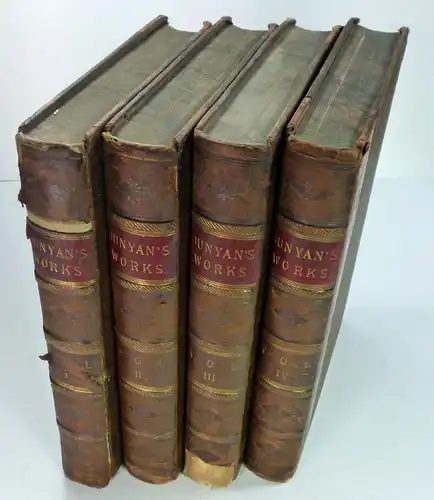 Bunyan, John (Verf.) / Stebbing, Henry (ed.): The Entire Works of John Bunyan. 4 Bde. 