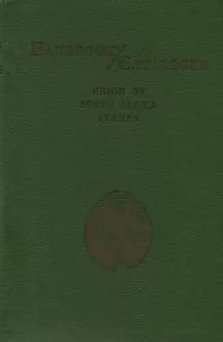 Kaplan, Alec (Edit.): Handbook / catalogue Union of South Africa stamp. 