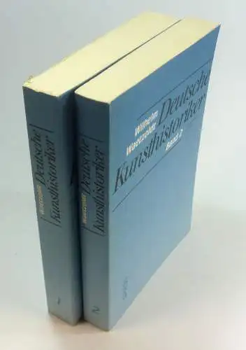 Waetzoldt, Wilhelm: Deutsche Kunsthistoriker. Band 1: Von Sandrart bis Rumohr + Band 2: Von Passavant bis Justi. 